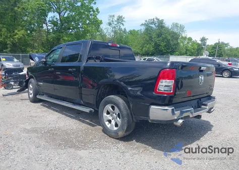 2019 Ram 1500 Big Horn/Lone Star 4X4 6'4 Box from USA, damaged, VIN 1C6SRFMT0KN698483